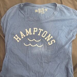 Blue Hamptons Graphic Tee
